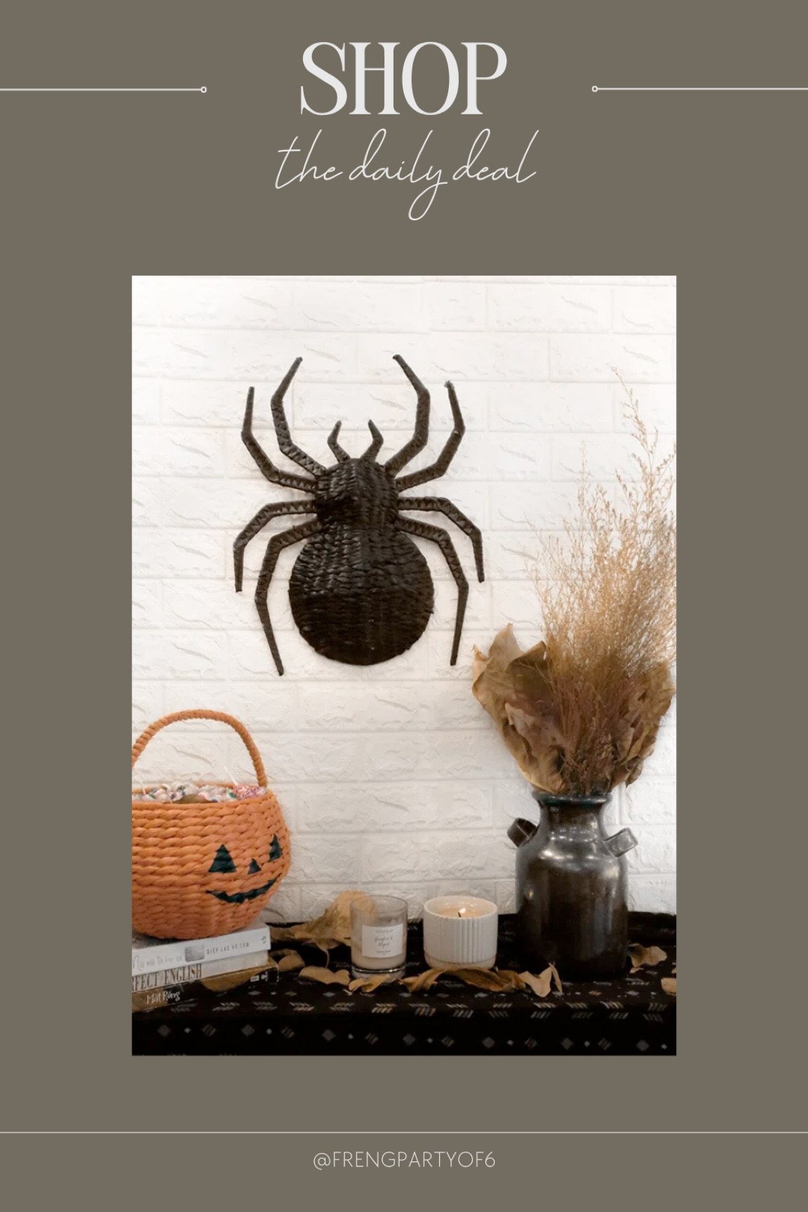 How fun is this wicker spider for Halloween? On sale and under $40.  

#LTKHome #LTKFindsUnder50 #LTKSeasonal