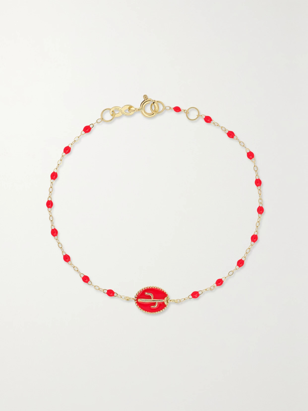 Gigi Clozeau - Cactus Classic Gigi 18-karat Gold And Resin Bracelet - One size | NET-A-PORTER (US)