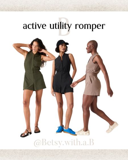 Last seasons romper has been updated to a blade collar and new colors! 
I love that’s it’s available in fall for my long torso. (Wearing a 2 tall). 


#LTKover40 #LTKfindsunder100 #LTKActive