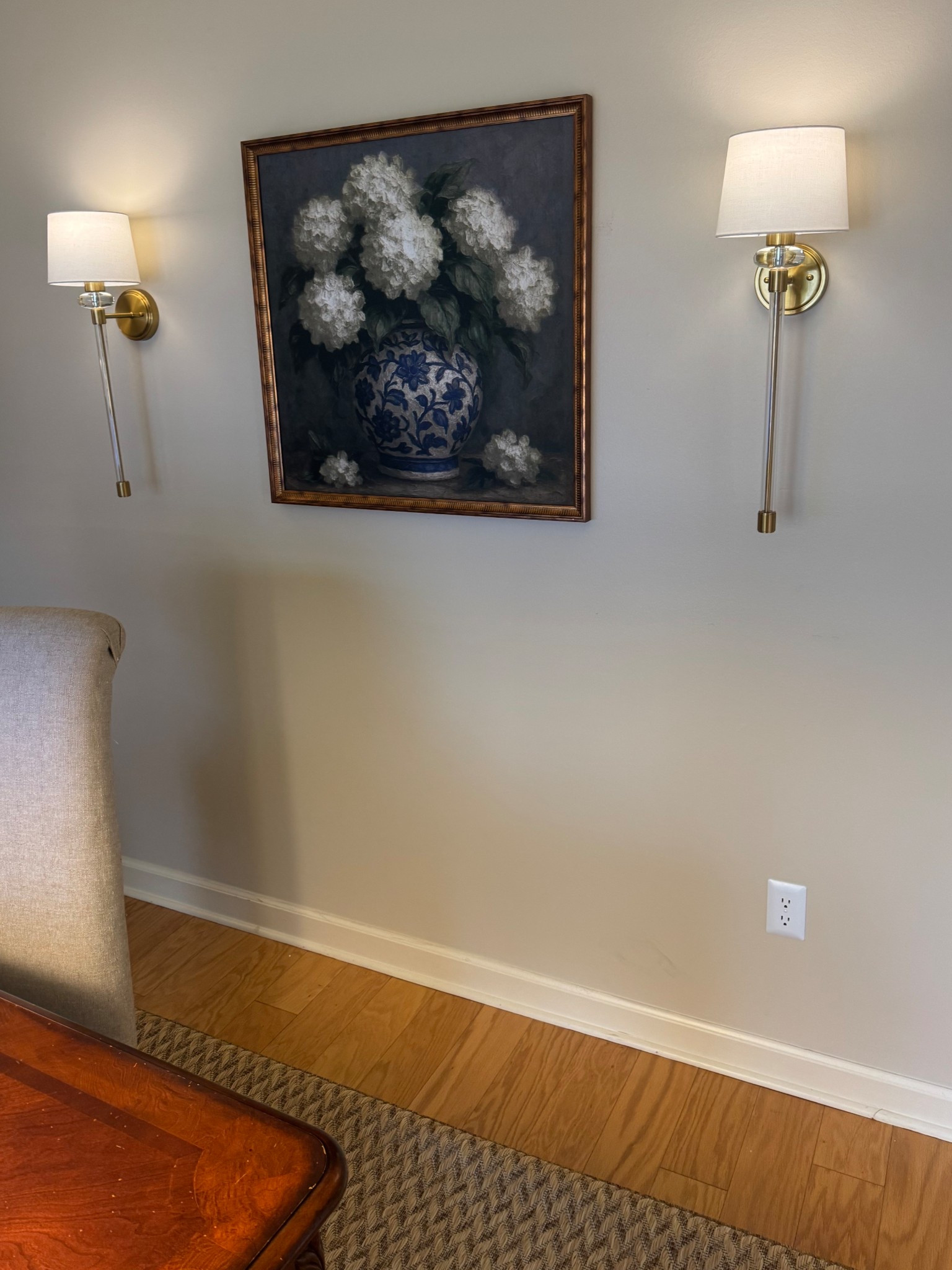 Wall sconces
Battery light bulbs
 

#LTKHome