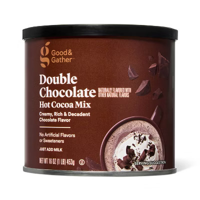Double Chocolate Flavored Hot Cocoa Mix - 16oz - Good & Gather™ | Target