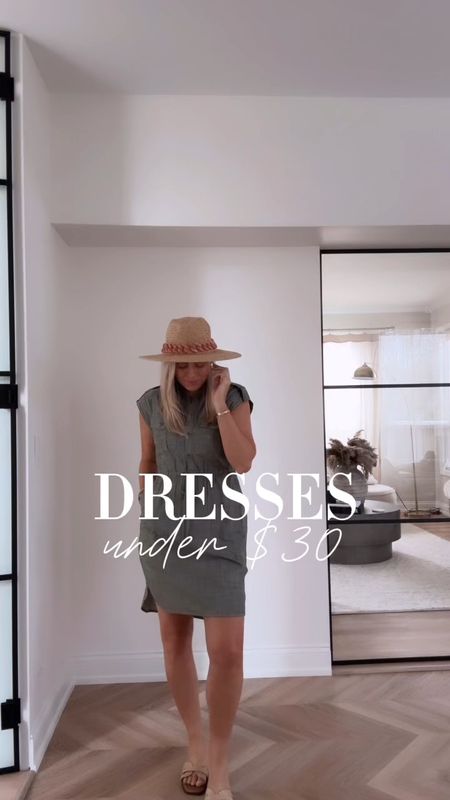 Dresses under $30! Affordable and chic for the season. 

Dresses. Spring dress. Summer dress. Work wear. Vacation outfit. 

#LTKstyletip #LTKfindsunder50 #LTKSeasonal