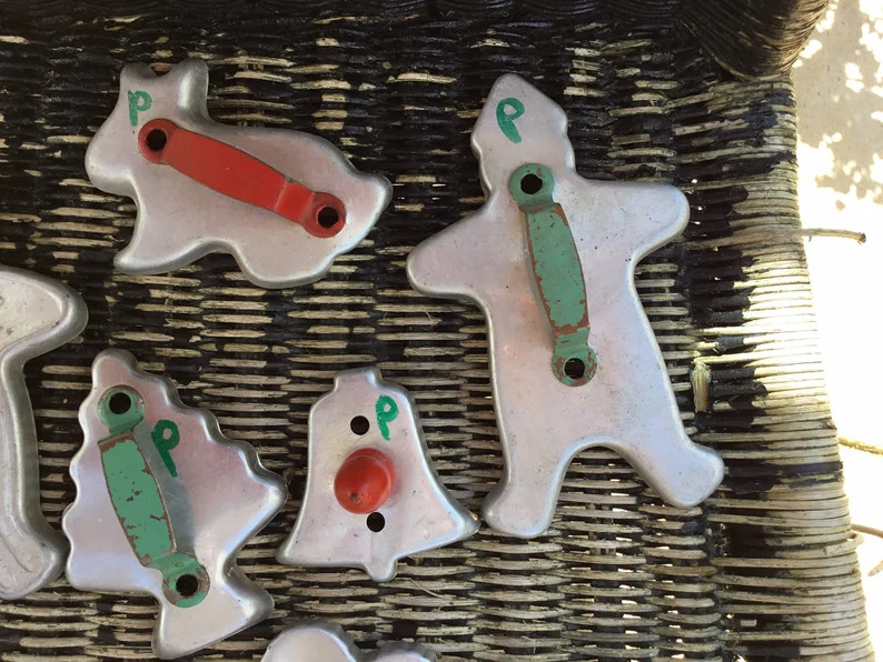 Vintage Cookie Cutters: Lot of 6 | Etsy (US)