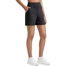 G4Free EverGoing Women's Casual Shorts High Waisted 4'' / 5'' Comfy Shorts with Pockets for Yoga ... | Amazon (US)