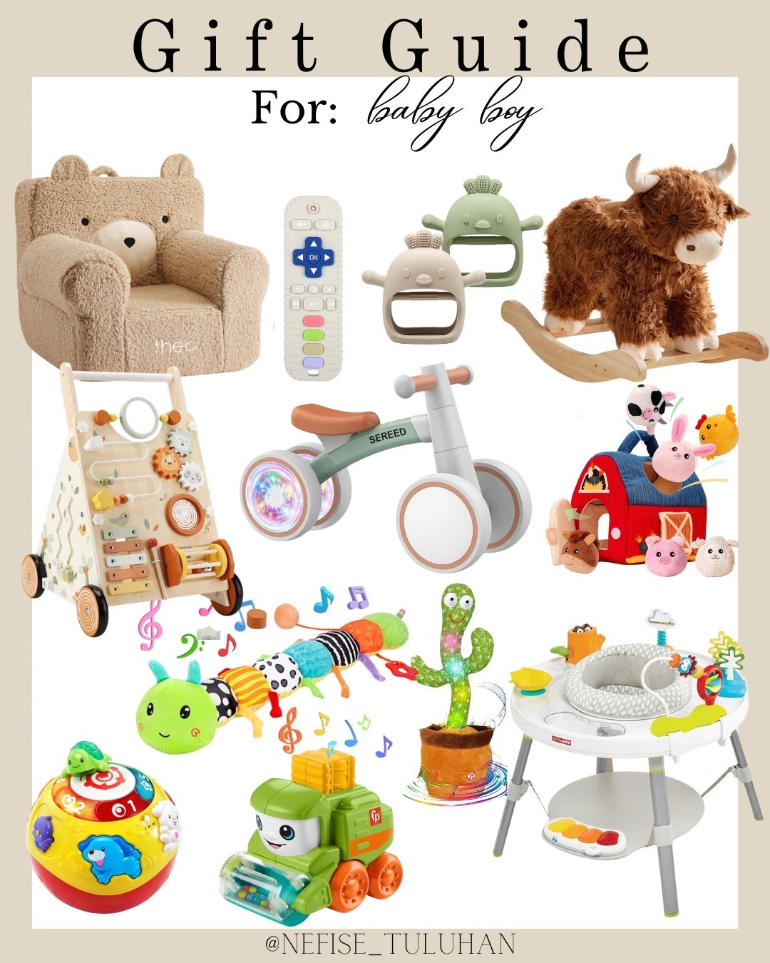 Gift Guide for Baby Boy 🎁

Gift guide, gifts for baby, gifts for toddlers, Christmas gifts for boys, baby gifts, Christmas, Christmas gifts, baby boy gift, baby boy Amazon, baby boy Christmas, baby boy toys, gift ideas, little boy gift guide, baby boy gift guide, baby boy gift ideas, baby gift guide, baby boy Christmas gifts

#LTKGiftGuide #LTKHoliday #LTKBaby