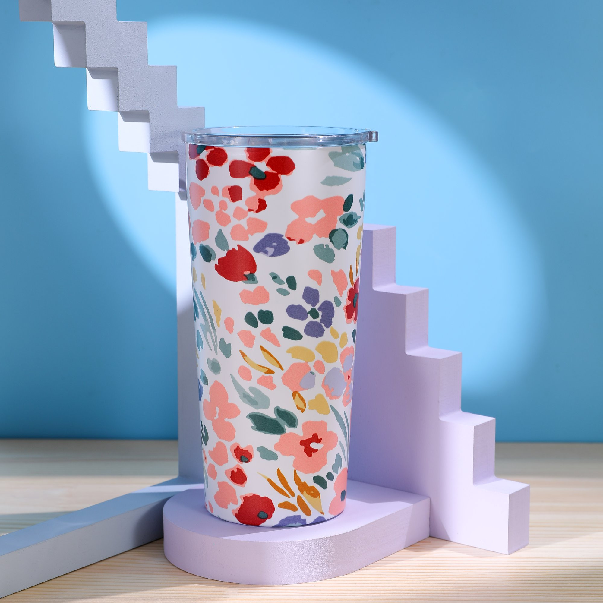 Mainstays 20oz Dwss Tumbler Floral | Walmart (US)