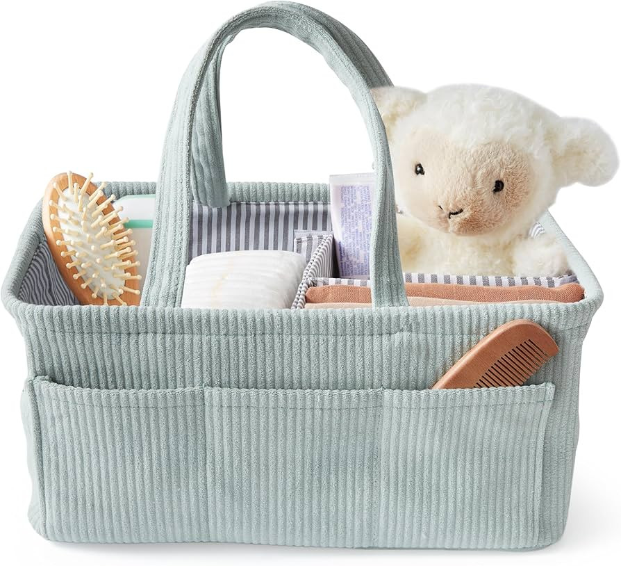 Diaper Caddy, Diaper Organizer or Storage, Nursery Storage and Car Organizer, A Baby Gift Registr... | Amazon (US)