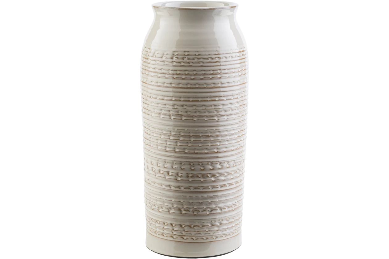 Surya Khaki Small Decorative Table Vase | Ashley Homestore