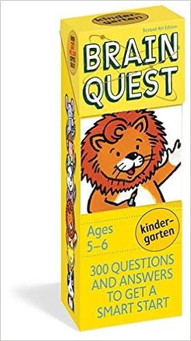 Brain Quest Kindergarten, Revised 4th Edition: 300 Questions and Answers to Get a Smart Start (Br... | Amazon (US)