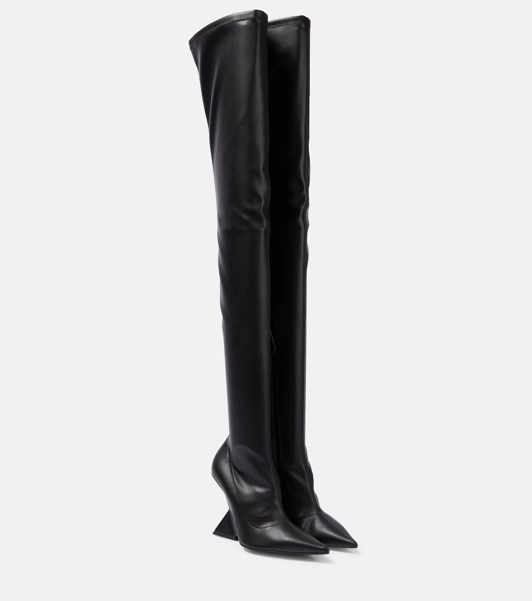 Cheope leather over-the-knee boots | Mytheresa (UK)