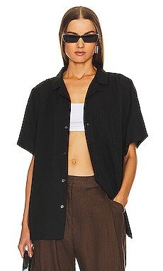 WAO The Camp Shirt in Black from Revolve.com | Revolve Clothing (Global)