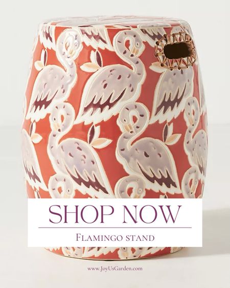 How fun is this flamingo stand!?

#LTKhome