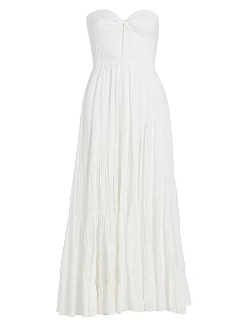 Sundrenched Strapless Tiered Maxi Dress | Saks Fifth Avenue