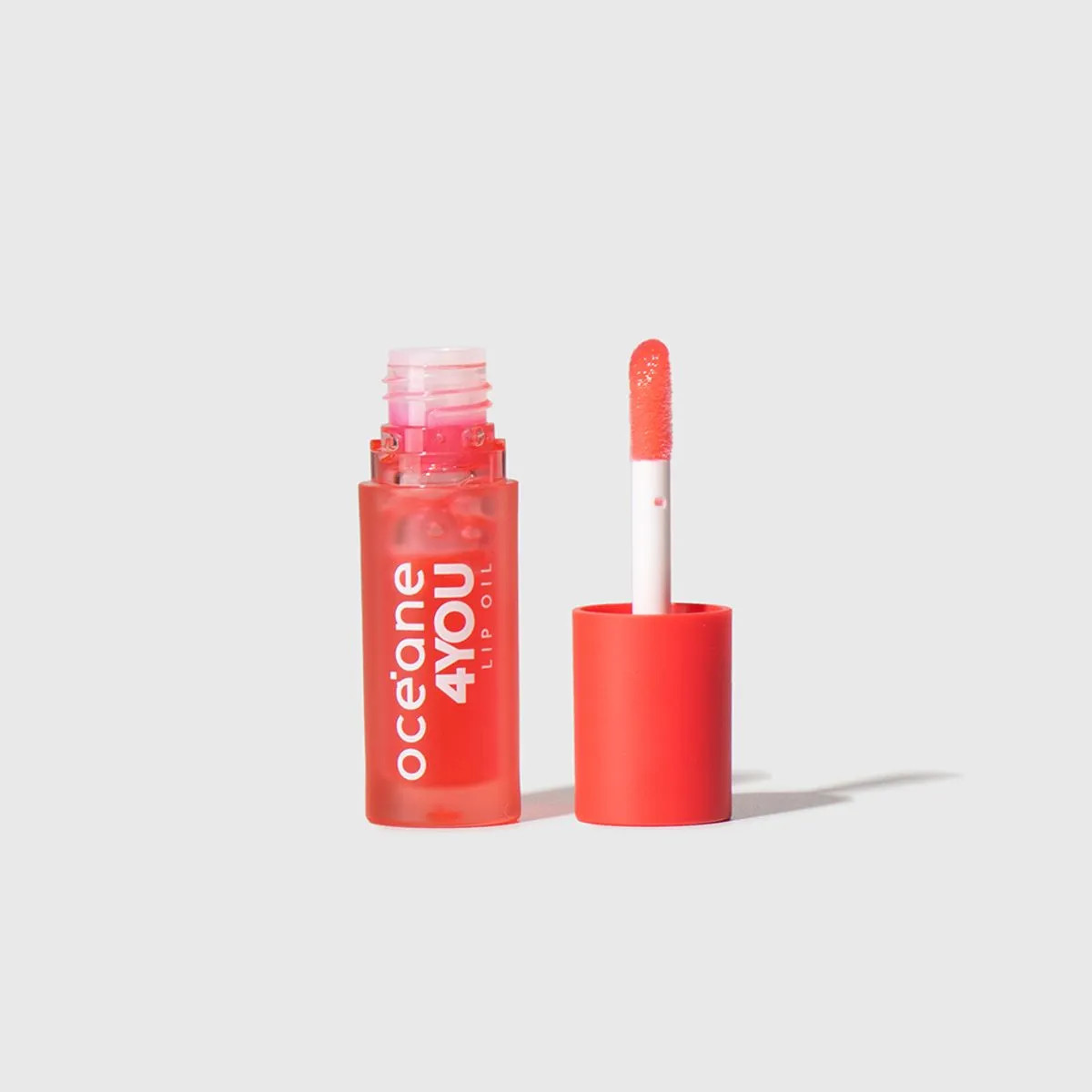 Mini Lip Oil Rosa Punch Océane 4YOU 1,8g - Maquiagens e cosméticos Océane: Pincéis, paletas, ... | Oceane (BR)