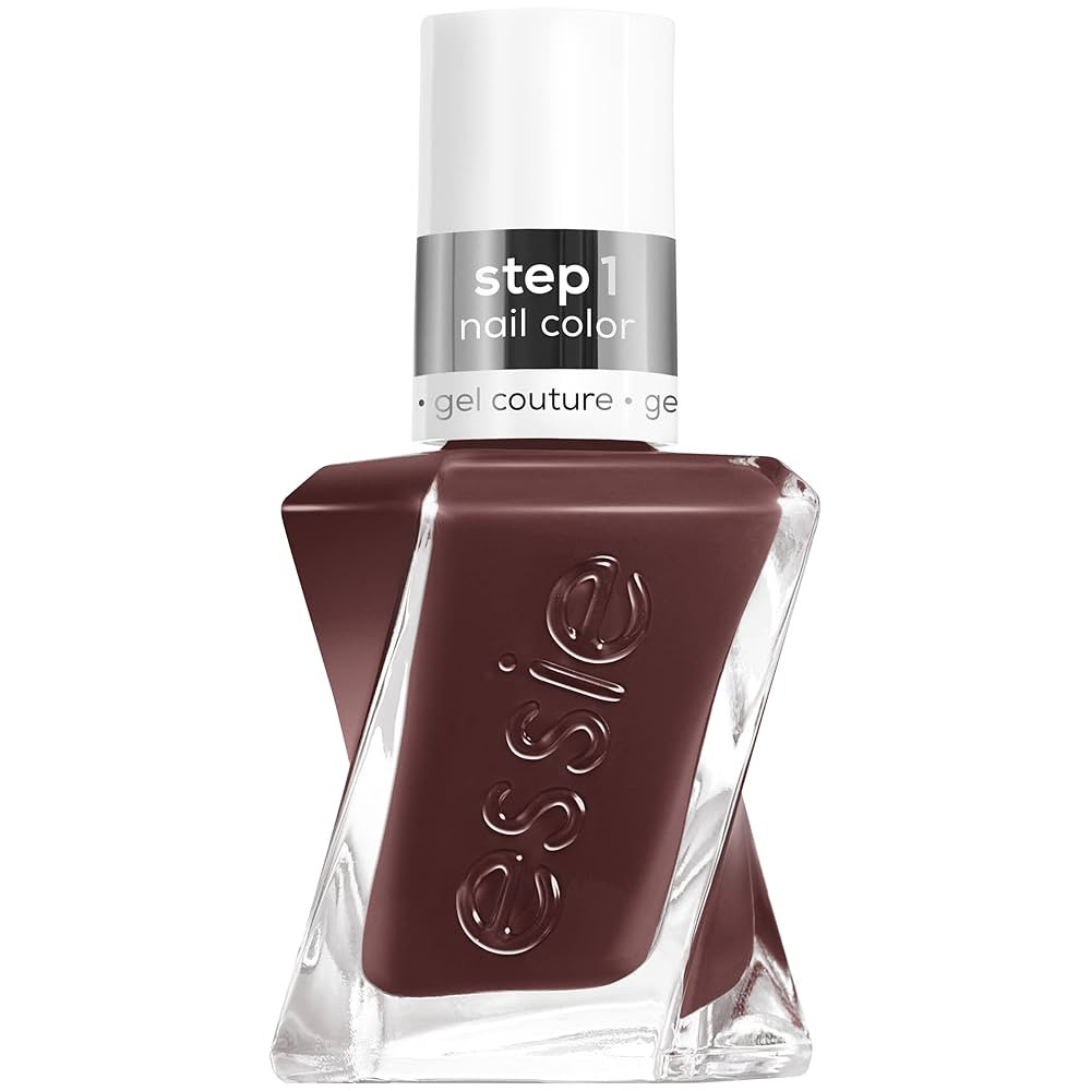Essie Gel Couture Long-Lasting Nail Polish, 8-Free Vegan, Raisin Brown, All Checked Out, 0.46 fl ... | Amazon (US)