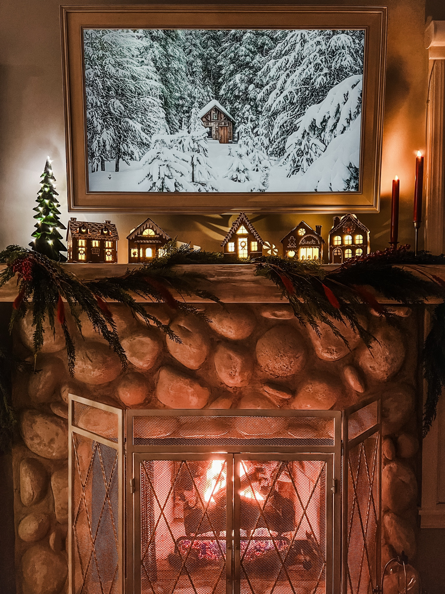 Christmas Mantle Gingerbread Housee

#LTKHoliday #LTKHome #LTKSeasonal