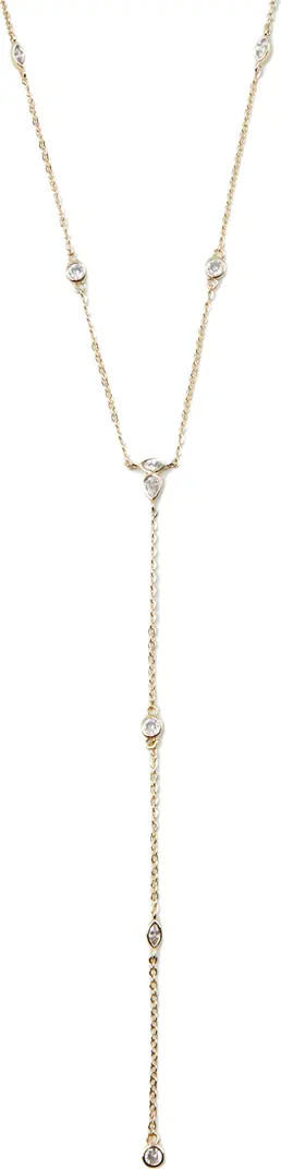 Cubic Zirconia Station Y-Necklace | Nordstrom