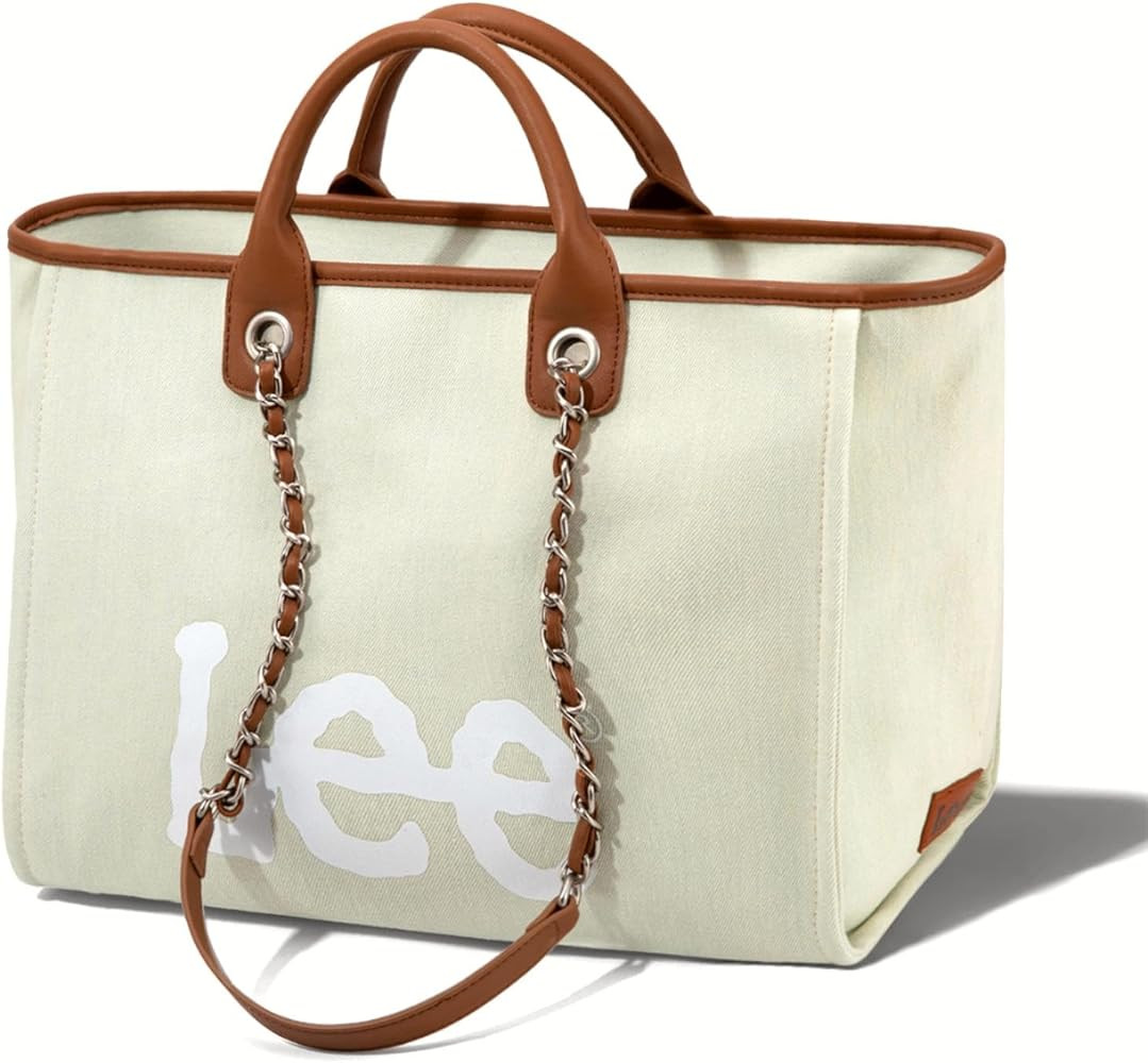 Montana West x Lee Tote Bag for Woman Denim Handbag Crossbody Shoulder Bag with Strap | Amazon (US)