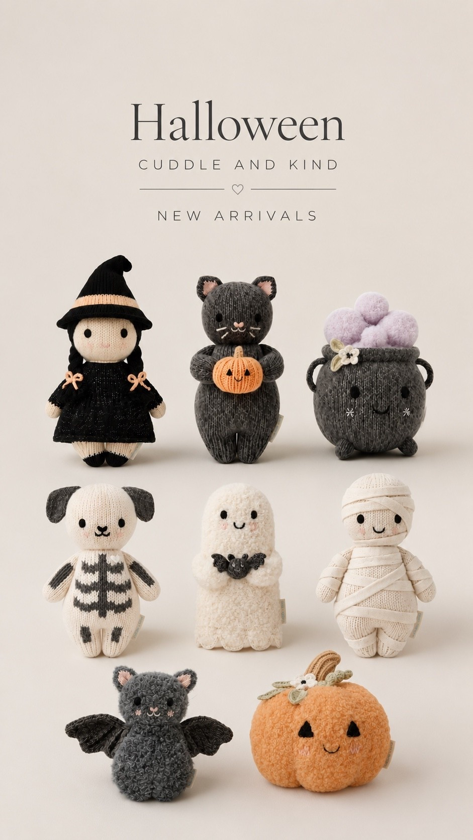 New Halloween cuddle and kind arrivals