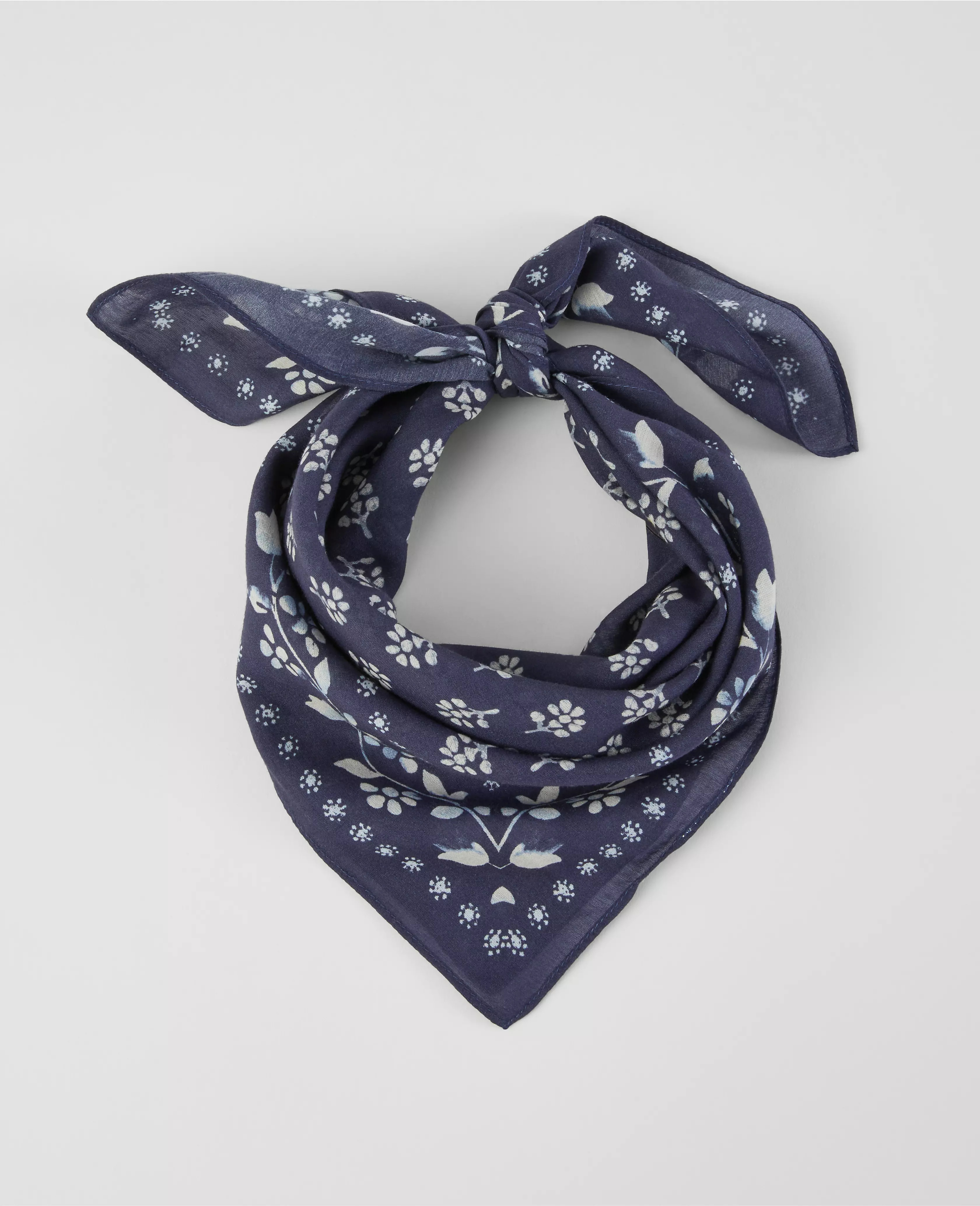 Weekend Collection Petaled Square Scarf | Ann Taylor
