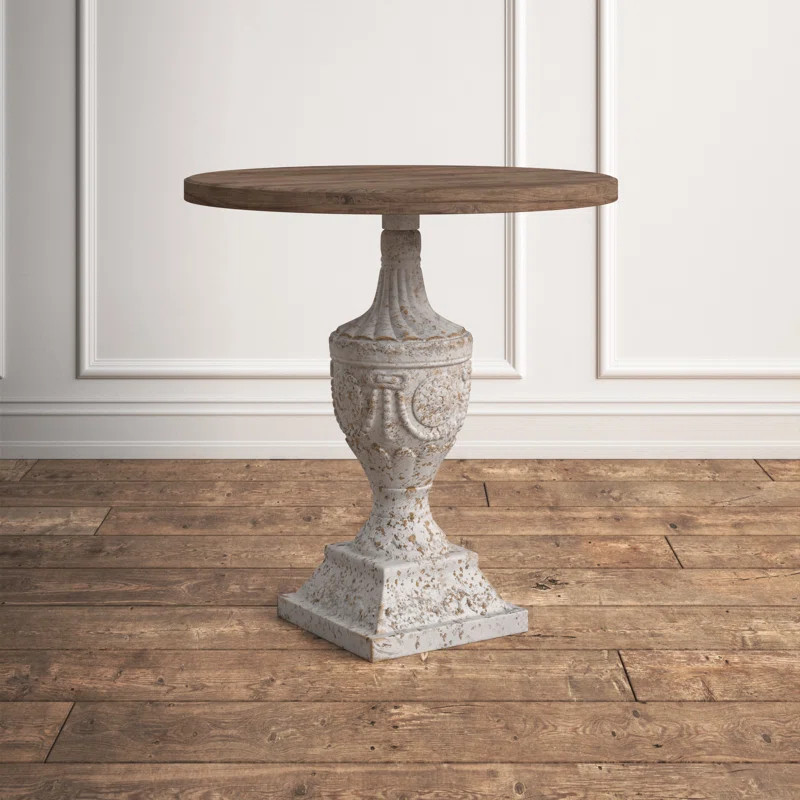 Kelly Clarkson Home Tracie Round Solid Wood Top Dining Table & Reviews | Wayfair | Wayfair North America