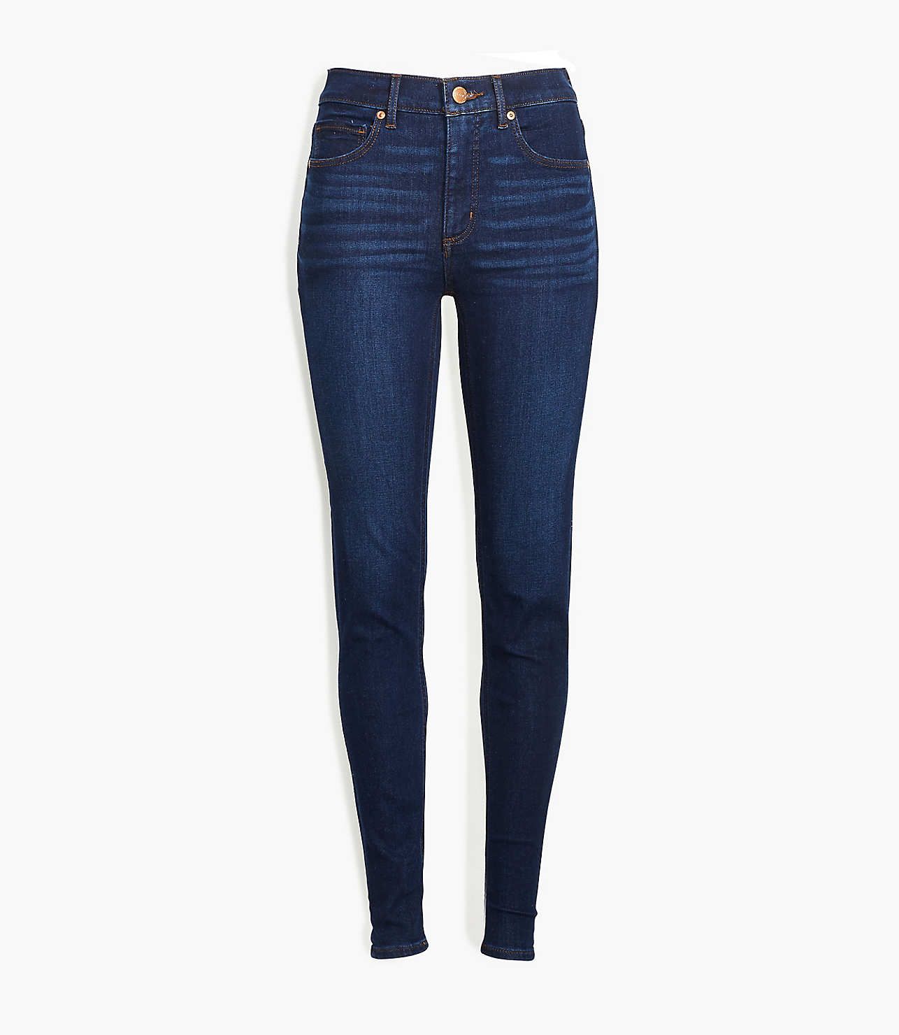 Tall Skinny Jeans in Classic Dark Indigo Wash | LOFT