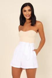 Tori Shorts - White | Petal & Pup (US)