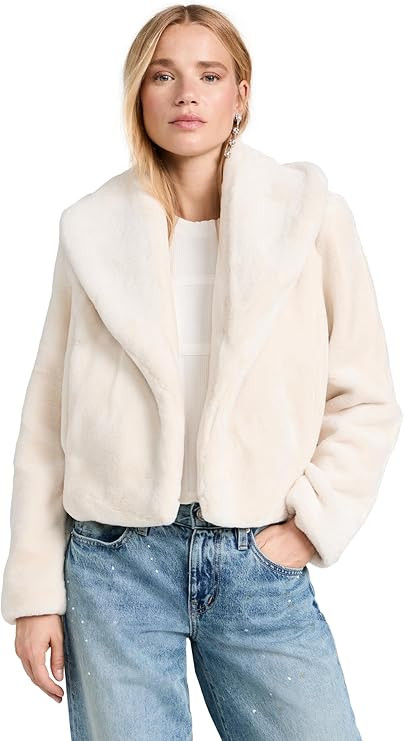 [BLANKNYC] womens Women's Faux Fur Jacket | Amazon (US)