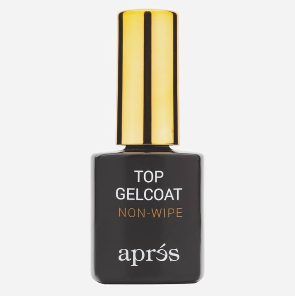 APRÉS Non-Wipe Glossy Top Gelcoat - 15ml - Gel Nail Polish Soak Off Top Coat Glossy Finish | Amazon (US)