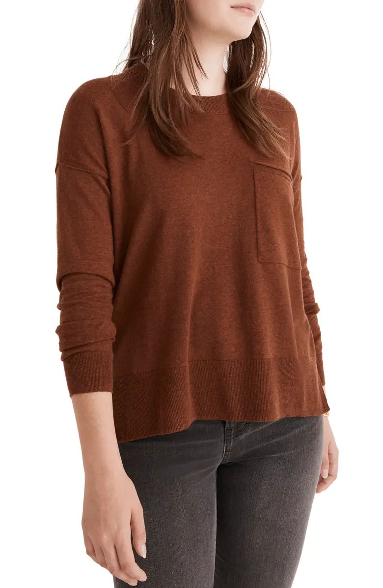 Lightweight Pocket Pullover Sweater | Nordstrom