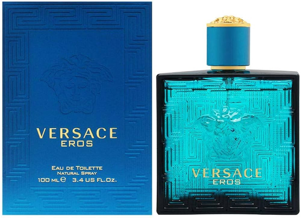Versace Eros for Men 3.4 oz Eau de Toilette Spray | Amazon (US)