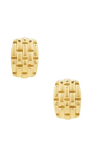 Rolly Stud Earring in Gold | Revolve Clothing (Global)