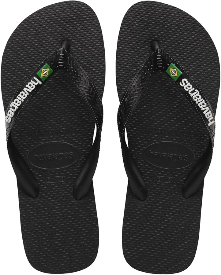 Havaianas Men's Brazil Logo Flip Flop Sandal | Amazon (US)