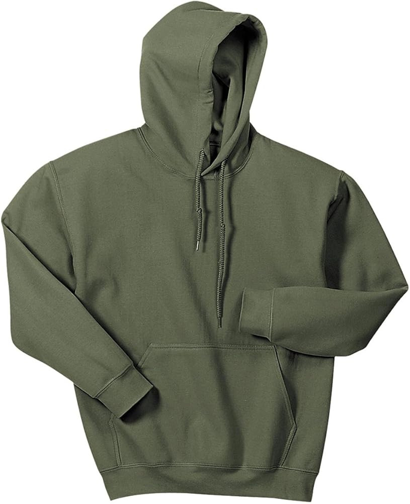 Amazon.com: Gildan Men's Heavy Blend Fleece Hooded Sweatshirt G18500 (Medium, Military Green) : C... | Amazon (US)