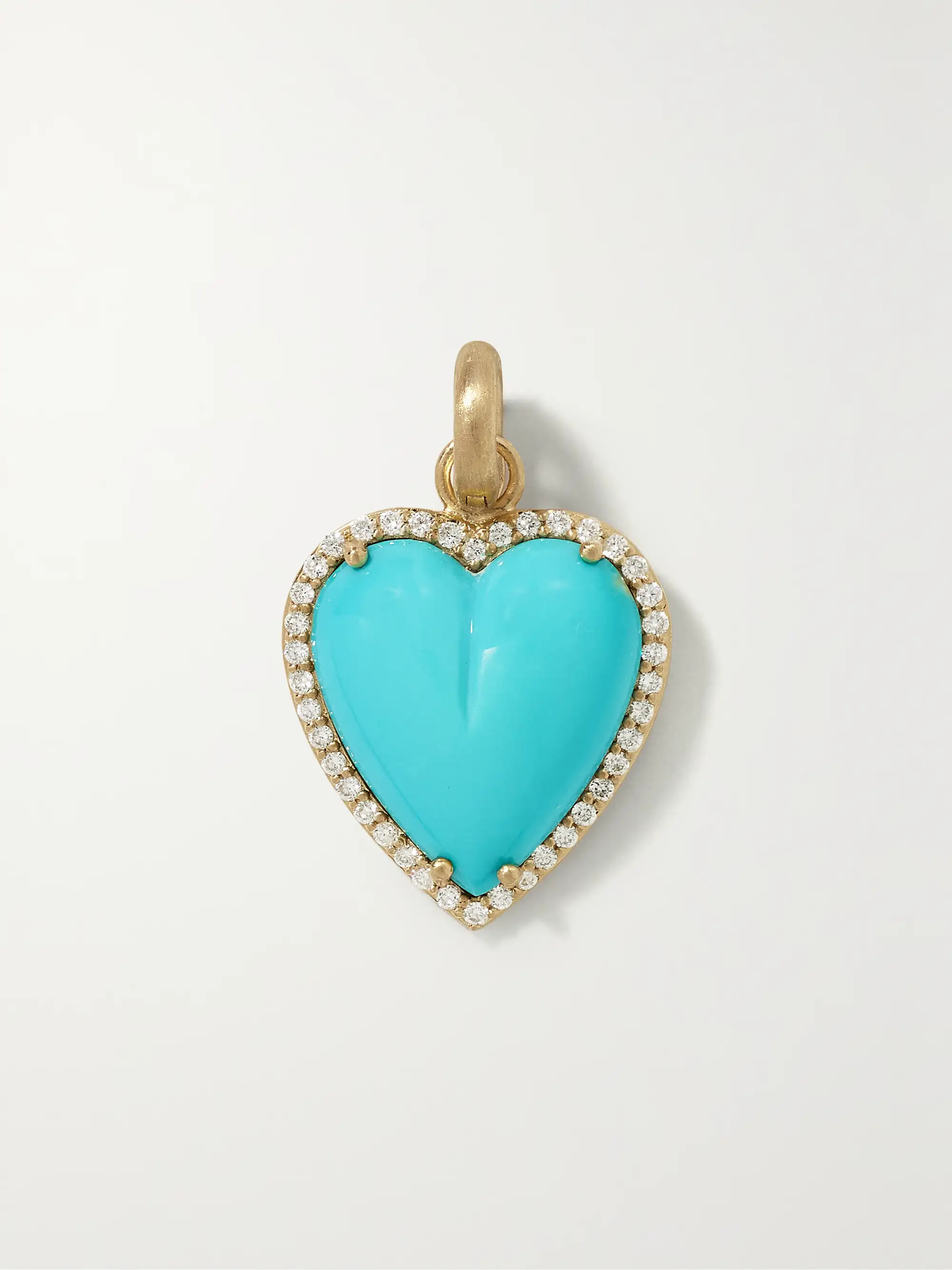 Alana 14-karat gold, turquoise and diamond pendant | NET-A-PORTER (US)