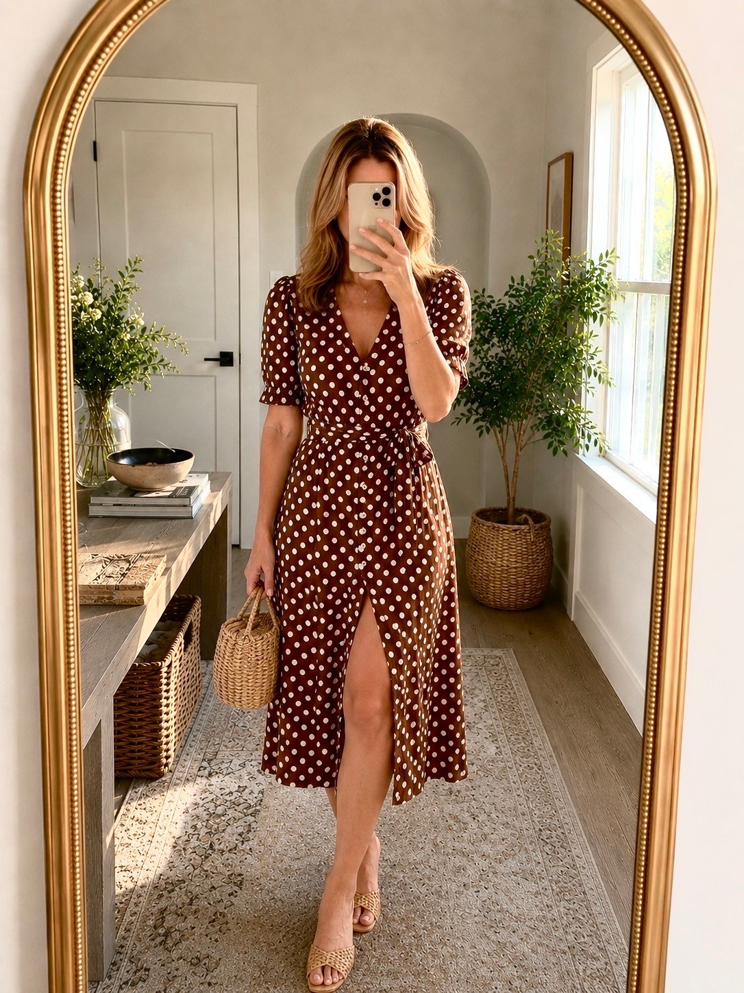 Easy summer dresses are my favorite kind of outfit. One piece, simple accessories, and you're ready for just about anything.
This polka dot midi feels timeless rather than trendy, which is exactly what I look for when building a wardrobe that lasts beyond one season.

#LTKSeasonal #LTKootd #LTKPetite
