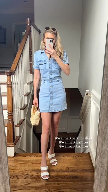AD ✨ @Walmart Spring Fashion Finds ✨ #walmartpartner See below for sizing details 👇

🔹Sizing: I’m 5’7 wearing a size xsmall in the off the shoulder midi (size down if between sizes), size xsmall in striped knee length dress (size down if between sizes), and size small in the denim mini (size up if between sizes) 

#walmartfashion @walmartfashion  


#LTKfindsunder100 #LTKSeasonal #LTKfindsunder50