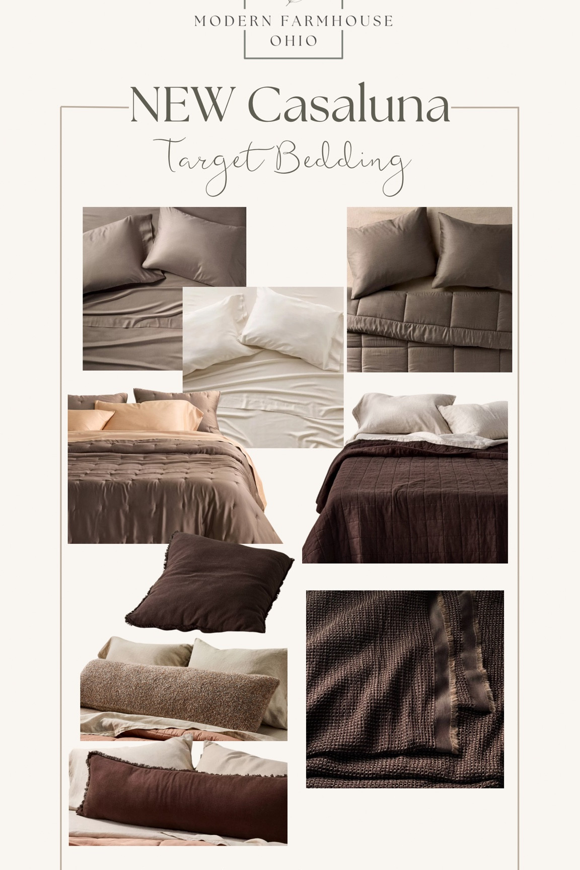 New Target bedding from Casaluna! One of my favorite bedding brands, and they’re affordable! This is their new color collection called dark fig! What do you think?! I especially love the layering blankets and quilts for the cold winter months! 

#LTKSeasonal #LTKFindsUnder100 #LTKHome