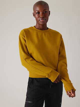 Retroplush Revive Crewneck Sweatshirt | Athleta