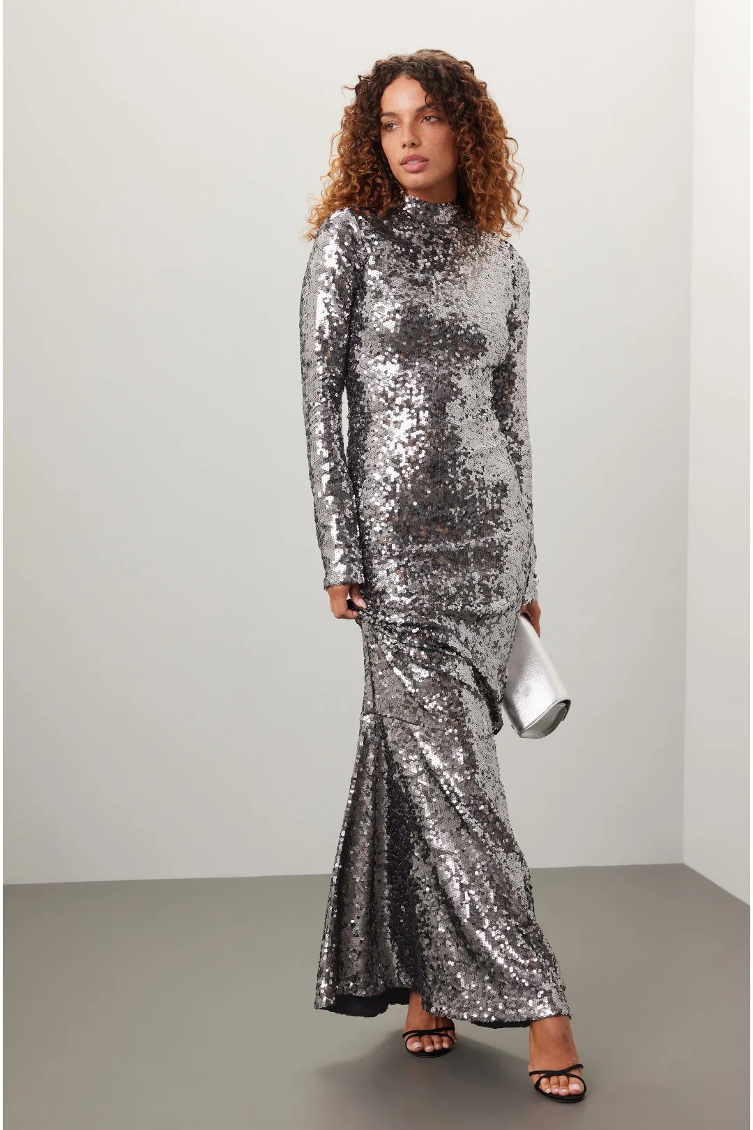 GOOD AMERICAN Sequin Maxi Dress | Rent the Runway