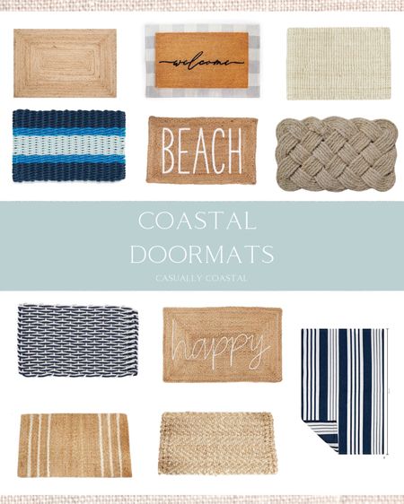 A collection of pretty coastal doormats!
-
coastal home, home decor, coastal home decor, rope doormats, woven doormats, layered doormats, amazon doormats, coir doormats, jute doormats, entryway decor, outdoor rugs

#LTKFind #LTKunder100 #LTKhome