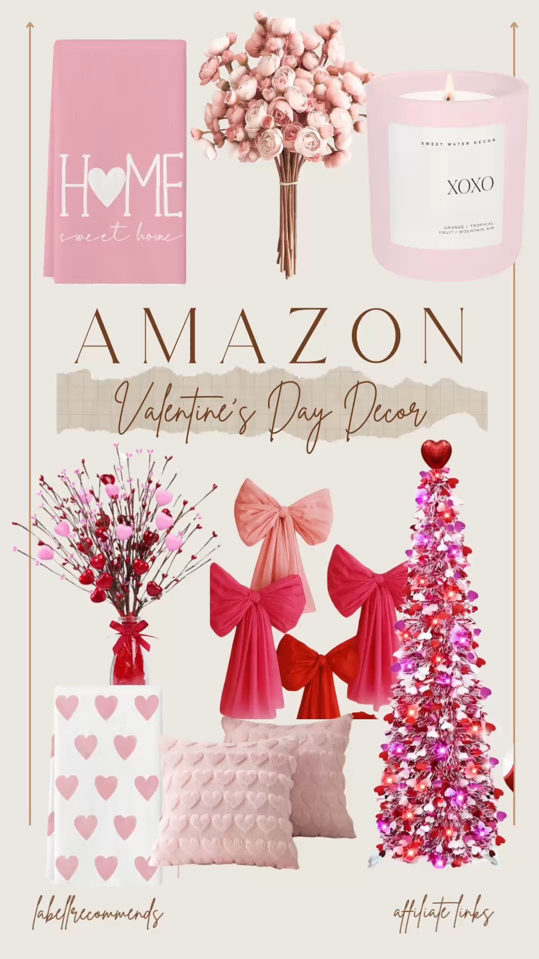 Fall in love with your space this Valentine’s Day with the cutest Amazon decor finds featuring heart-shaped accents, candles and cozy red and pink table pieces, that instantly elevates your home. These Valentine’s Day decorations are perfect for tiered trays, mantel displays, and homedecor lovers looking for stylish yet budget-friendly vibes.

#valentinesdecor
#heartdecor
#amazonfinds
 
Valentine’s Day decor, valentines decor, heart-shaped decor, Amazon Valentine’s Day decorations, valentines day decorations for home, Valentines Day decor ideas, valentines gift decor, red and pink decor, affordable Valentine decor, homedecor Valentine finds

#LTKFindsUnder50 #LTKHome
