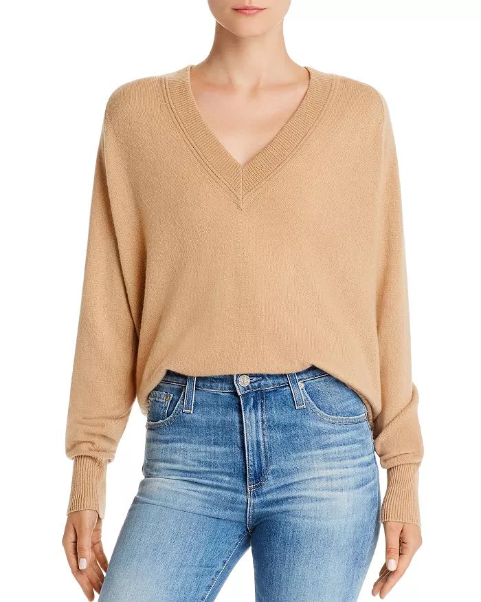 Madalene Cashmere V-Neck Sweater | Bloomingdale's (US)