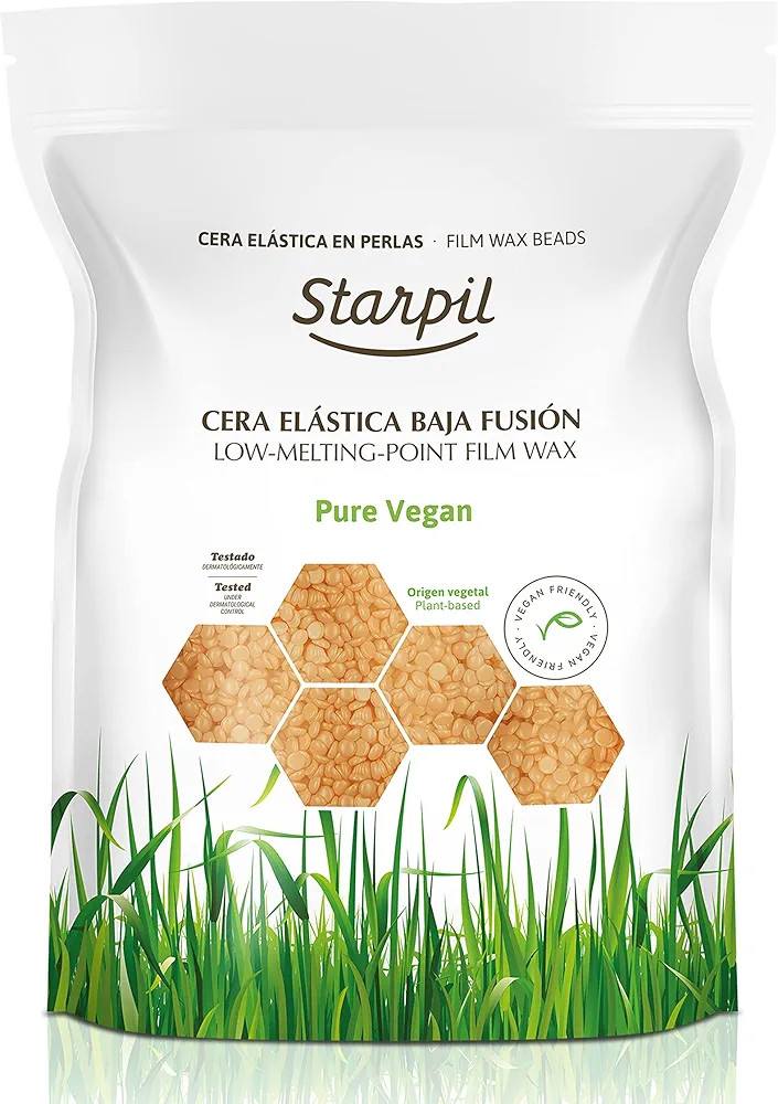 Starpil Wax 1000g - Vegan Hard Wax Beads for Hair Removal, Stripless Wax Beans Refill for Wax Pot... | Amazon (US)