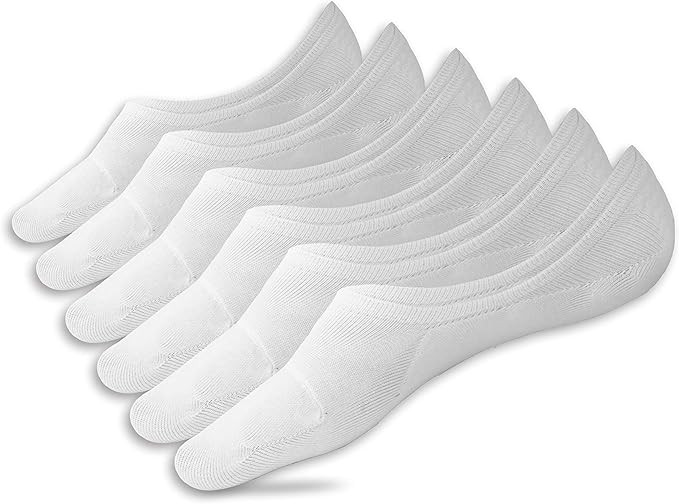 Eedor Women's 3 to 8 Pairs Thin No Show Socks Non Slip Flat Boat Line | Amazon (US)