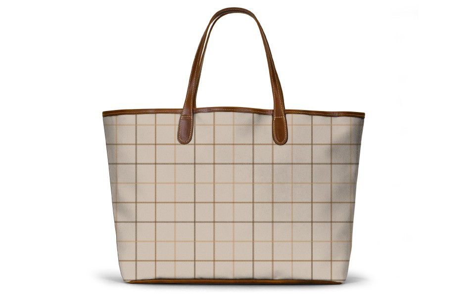St. Anne Tote - Leather Patch | Barrington Gifts