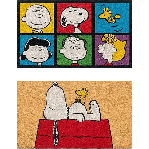 Grupo Erik Doormat Door Mat, 40 x 60cm, Snoopy Red | Amazon (US)