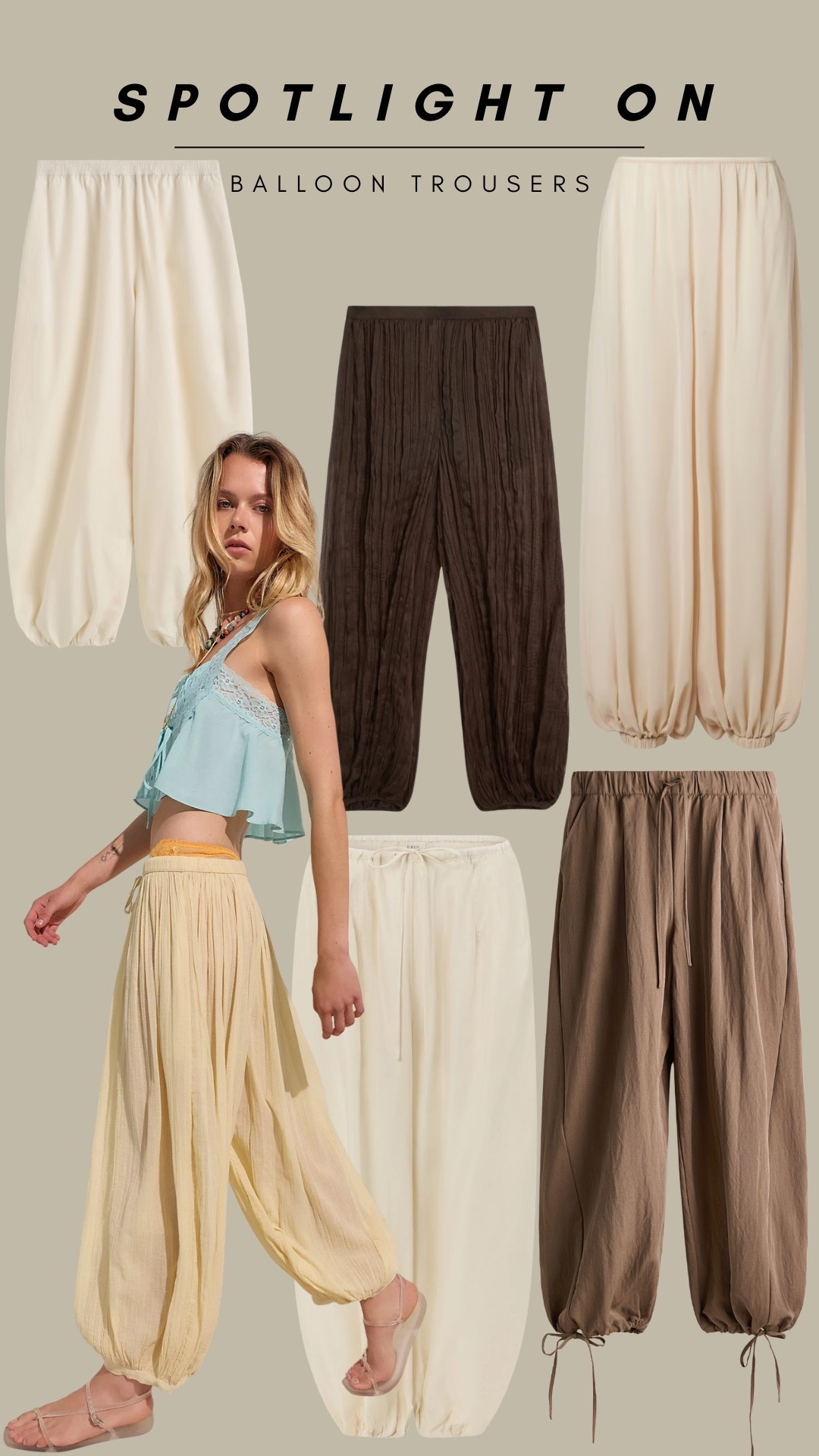 Spotlight on: balloon trousers

#LTKstyletip #LTKuk