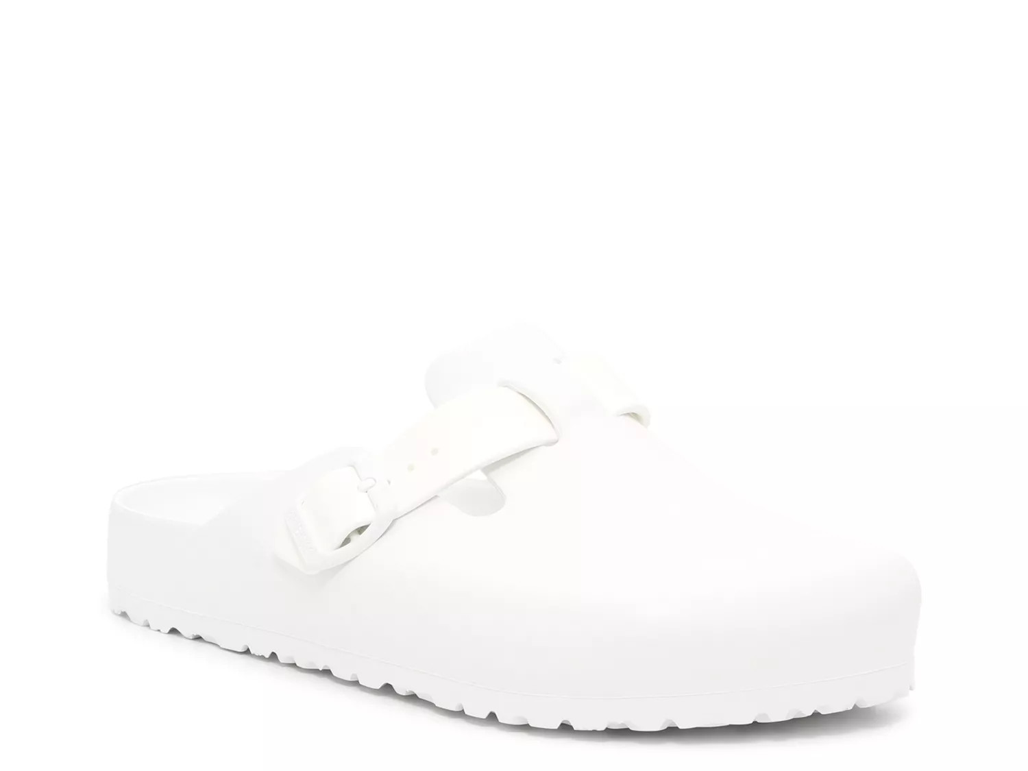 Birkenstock Boston EVA Clog | Men's | White | Size EU 45 / US Mens 12-12.5 / Womens 14-14.5 | Clogs | DSW