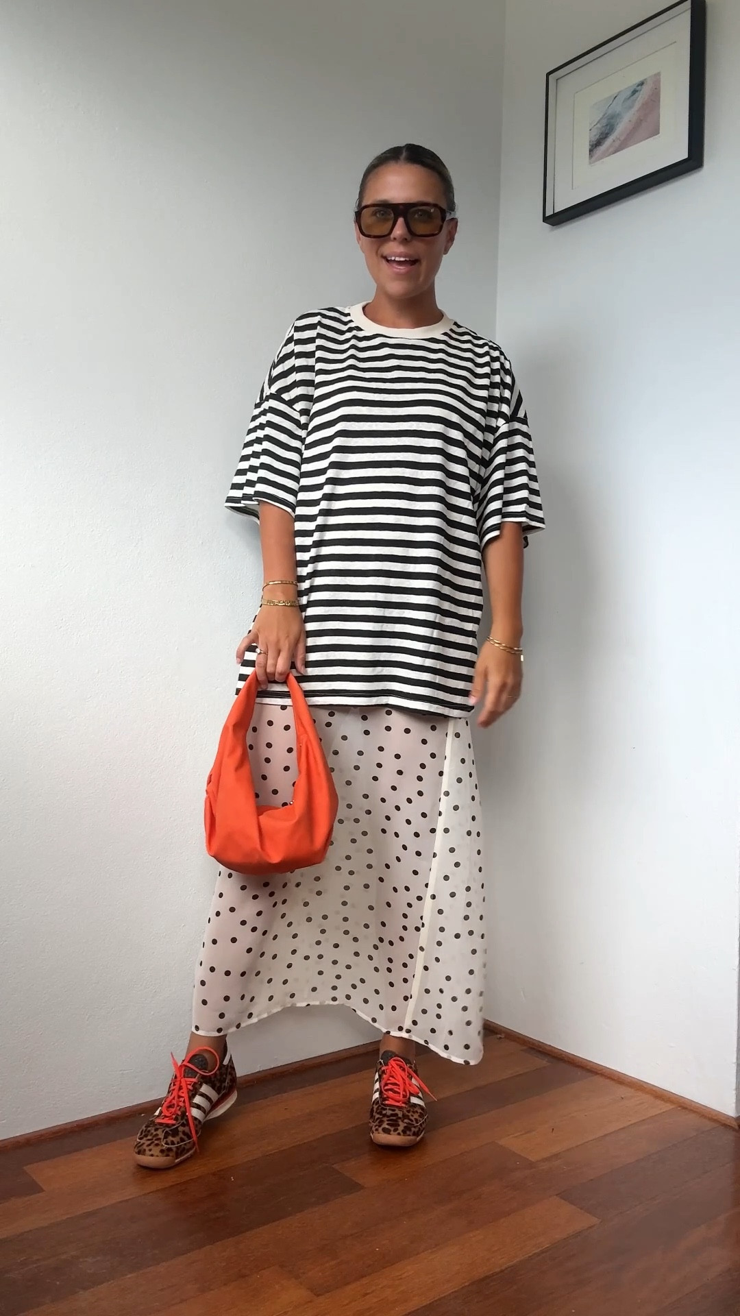 Stripes, polka dots and animal print. Maximalist summer outfit - absolute vibe! 

Sunglasses are BAULUS

#LTKaustralia #LTKsummer